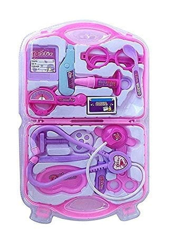 QUILBOOL Doctor Play Set with Foldable Suitcase, Doctor Set Toy Game Kit,Compact Medical Accessories Toy Set Pretend Play Sets,Docter Kit Toy for Kids,Boys,Girls,Childrens,Multicolor - Image 3